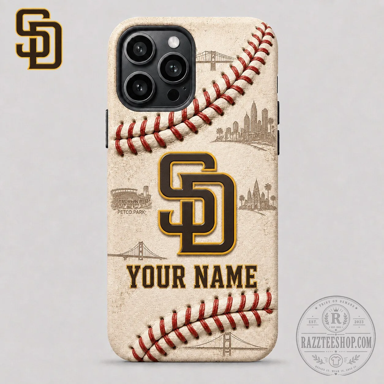 San Diego Padres Baseball Personalized Phone Case 1 San Diego Padres Baseball Personalized Phone Case