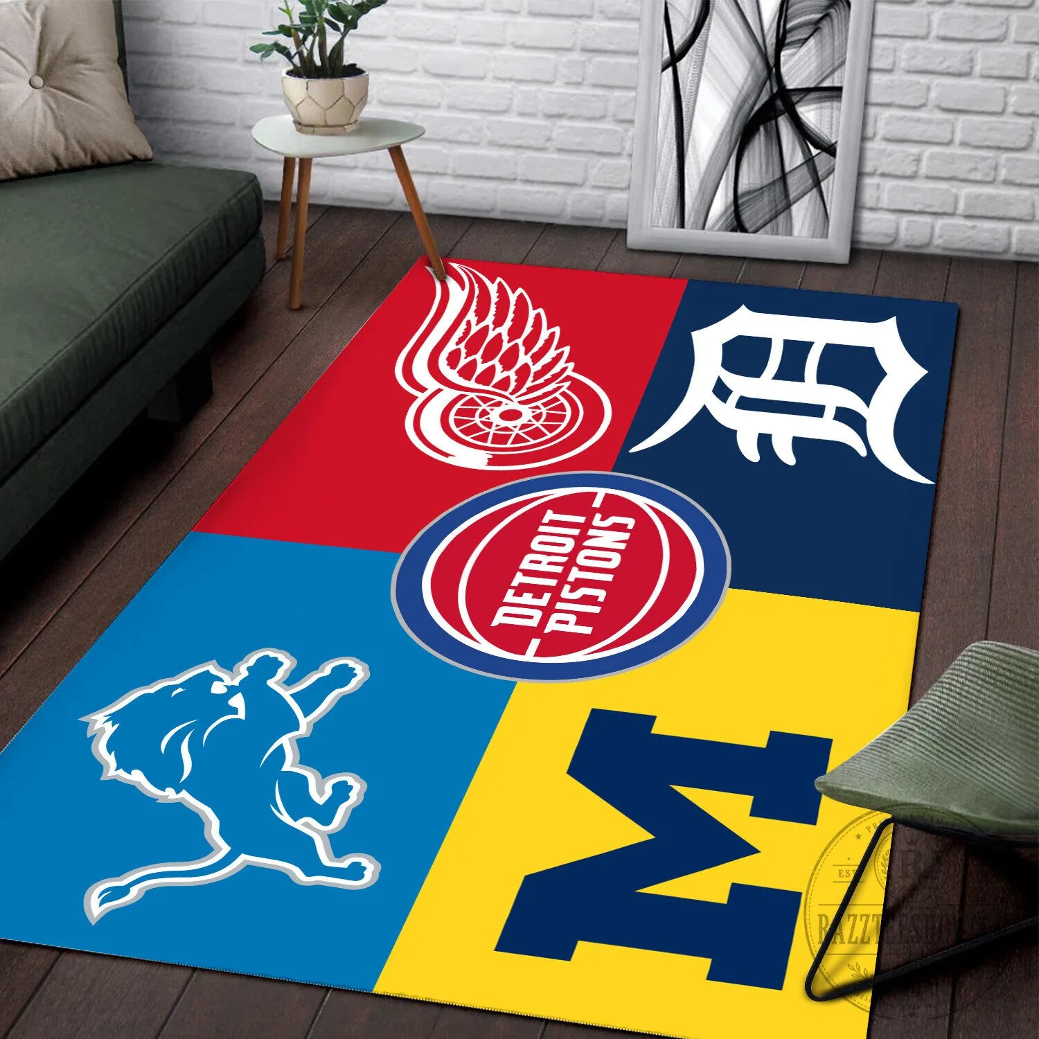 HM11 Customize any logo you want on the Rectangle Rug- Custom Rectangle Rug with Your Favorite 16 HM11 Customize any logo you want on the Rectangle Rug- Custom Rectangle Rug with Your Favorite