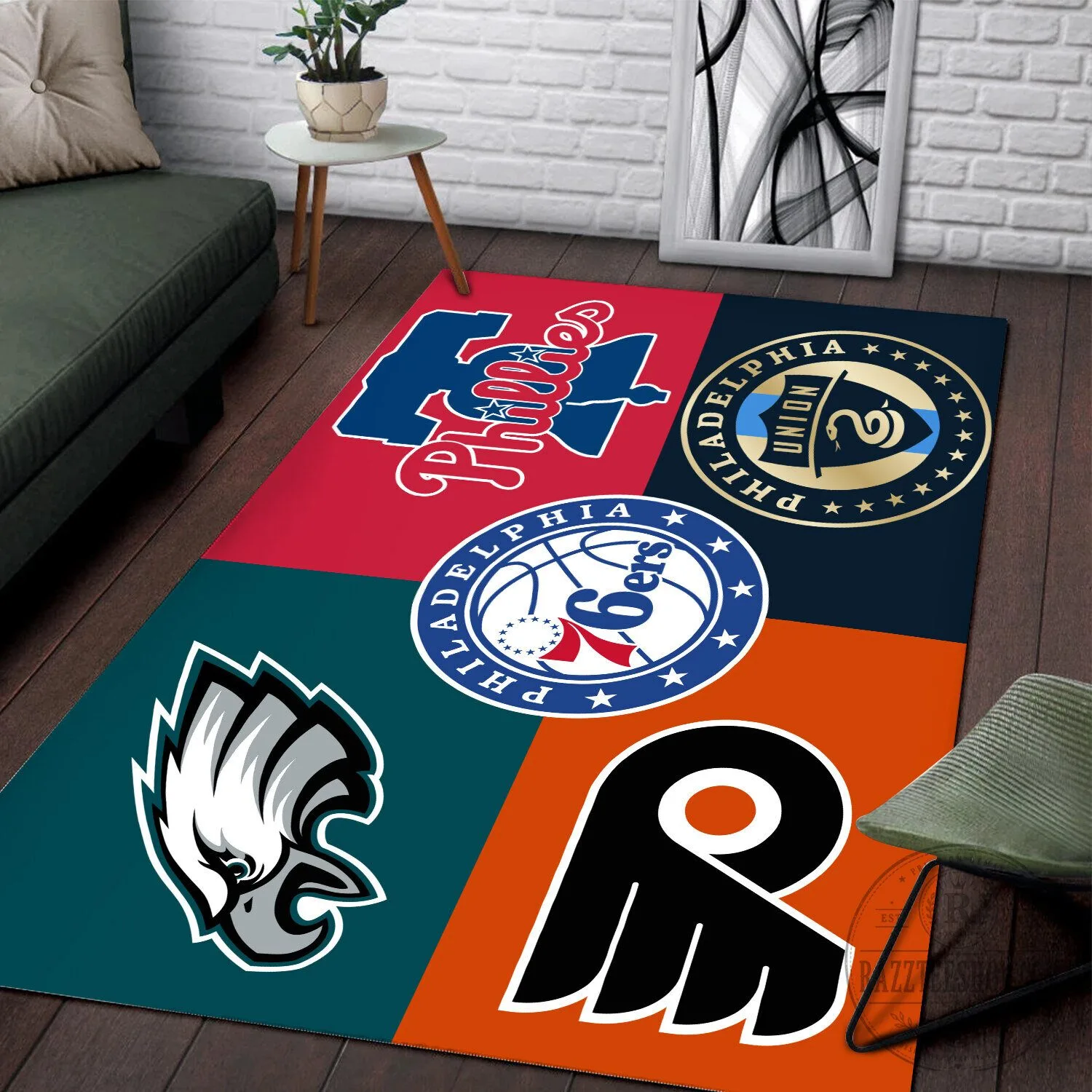 HM11 Customize any logo you want on the Rectangle Rug- Custom Rectangle Rug with Your Favorite 18 HM11 Customize any logo you want on the Rectangle Rug- Custom Rectangle Rug with Your Favorite