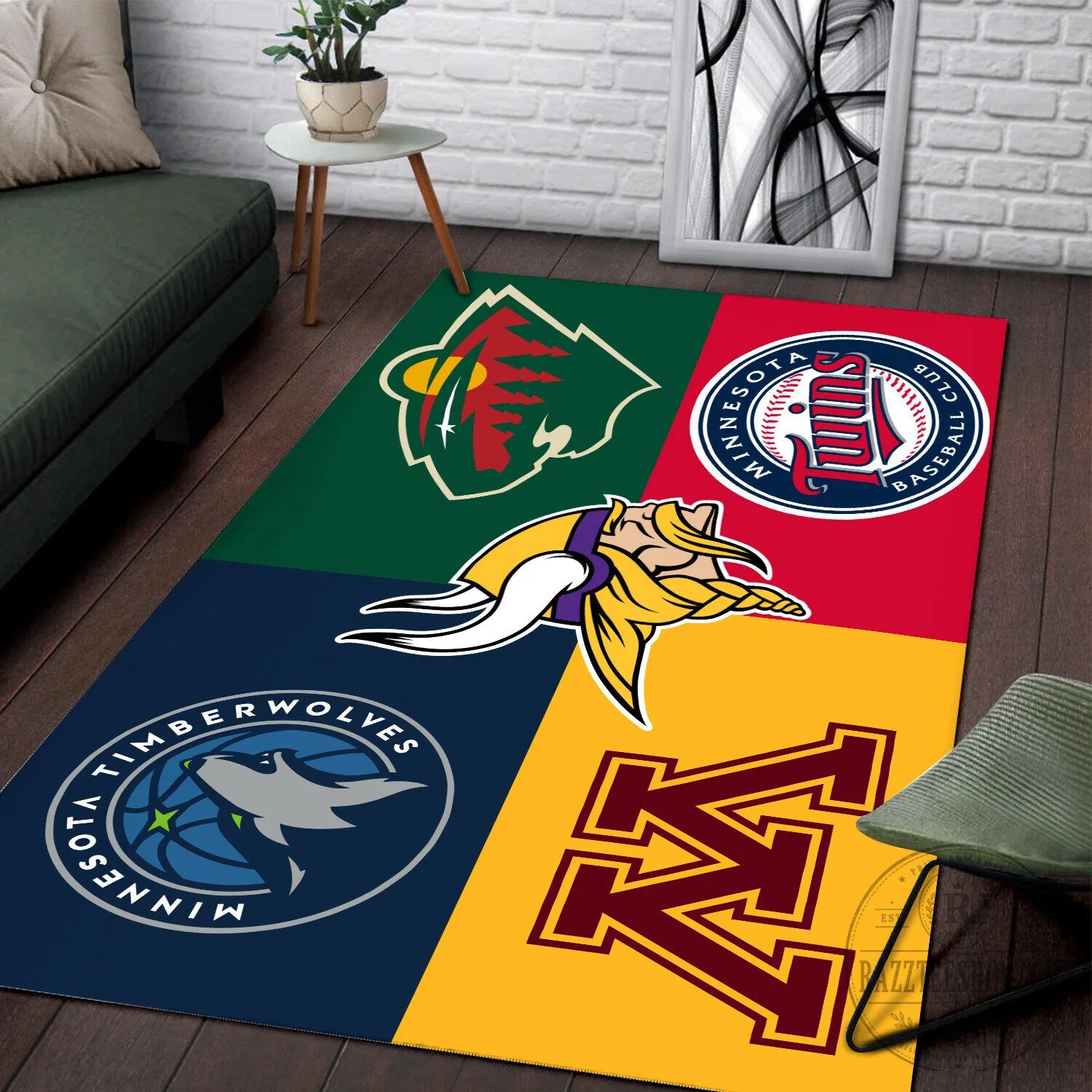 HM11 Customize any logo you want on the Rectangle Rug- Custom Rectangle Rug with Your Favorite 23 HM11 Customize any logo you want on the Rectangle Rug- Custom Rectangle Rug with Your Favorite
