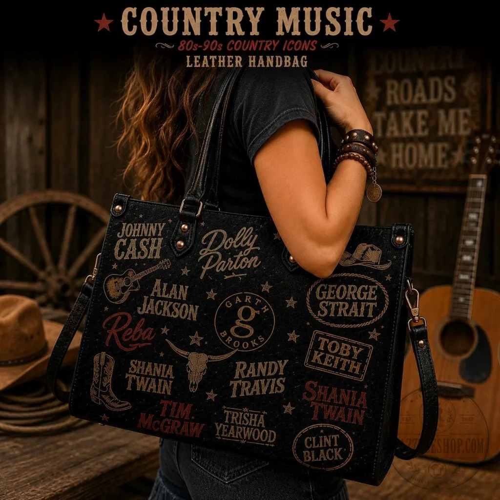 country-music-legends-faux-leather-handbag-for-women-vintage-country-artist-shoulder-tote-bag-featured Country Music Legends Faux Leather Handbag for Women, Vintage Country Artist Shoulder Tote Bag