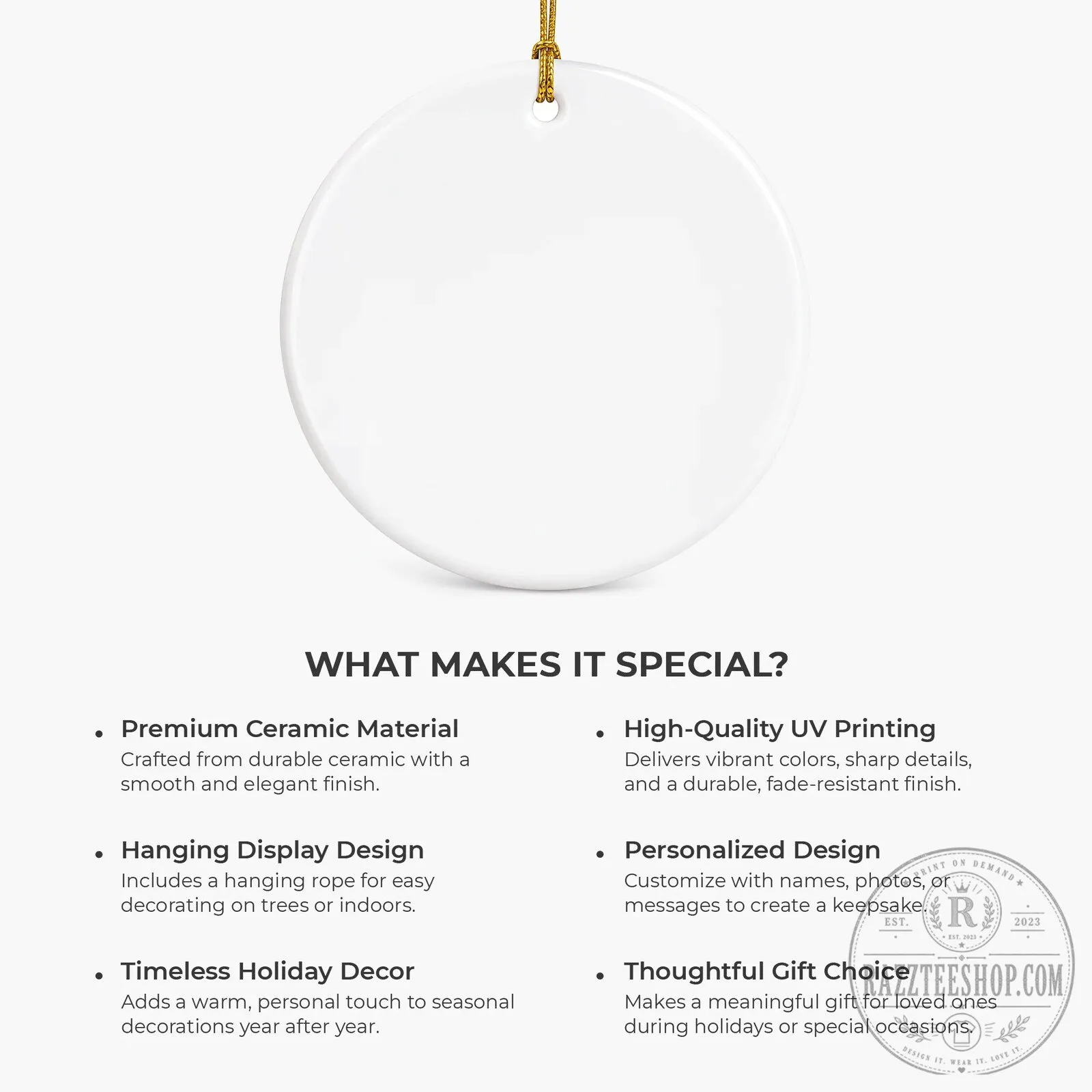The Year I Became A Nurse 2026 Ceramic Christmas Tree Ornament 13 The Year I Became A Nurse 2026 Ceramic Christmas Tree Ornament