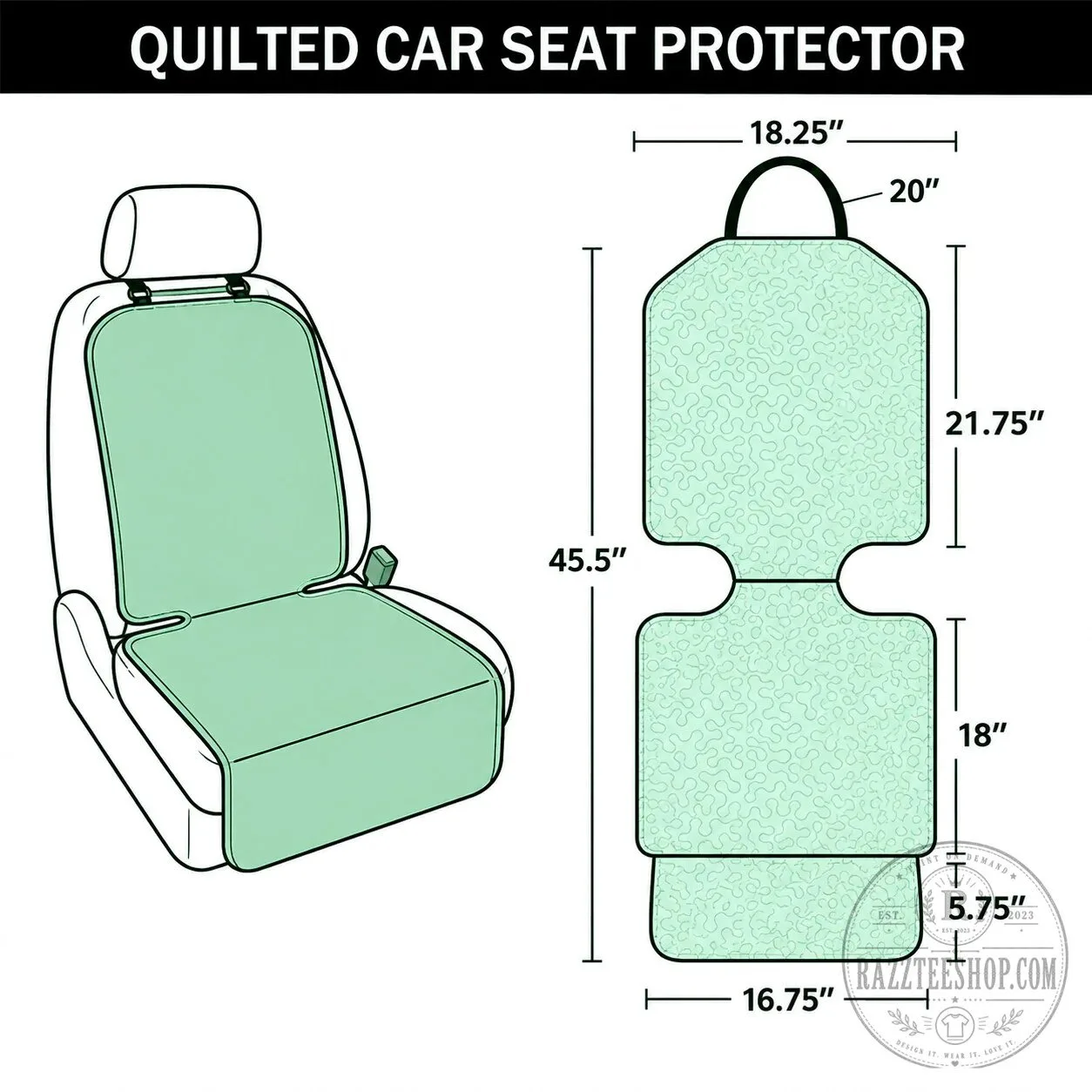 African Patchwork Quilted Car Seat Cover Protector with Map of Africa Design 8 African Patchwork Quilted Car Seat Cover Protector with Map of Africa Design