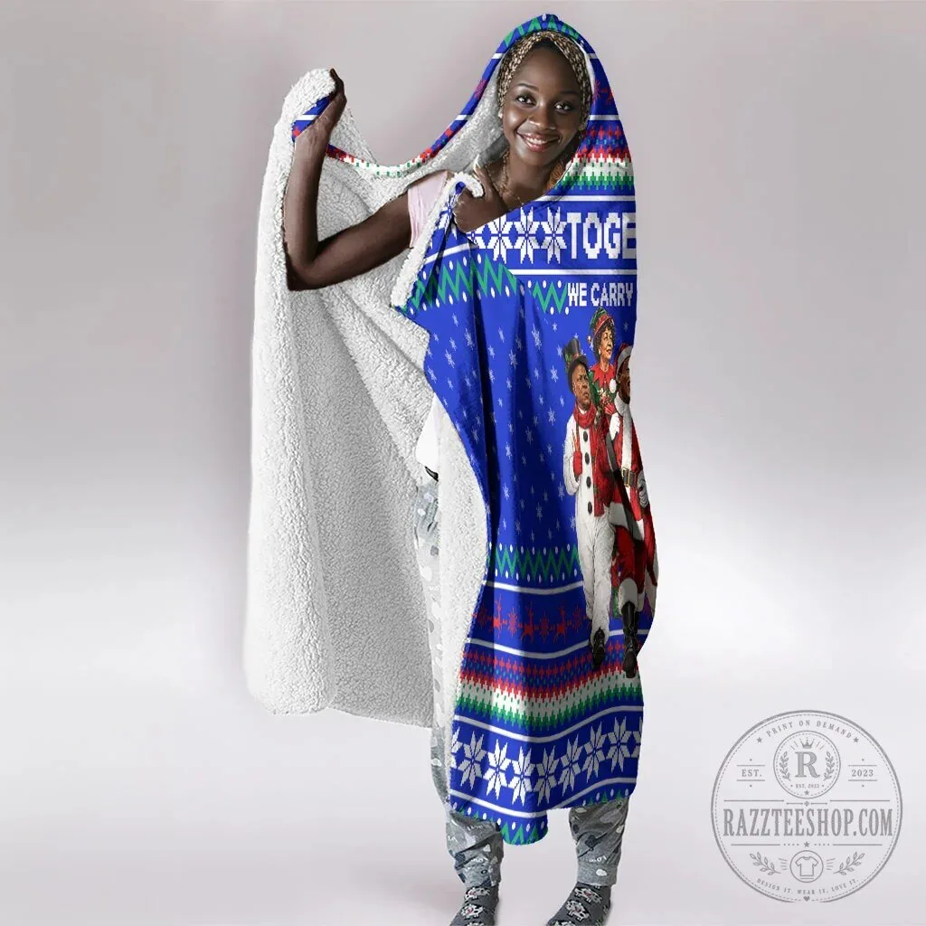 Civil Rights Leaders Christmas Together We Carry The Light Hooded Blanket 9 Civil Rights Leaders Christmas Together We Carry The Light Hooded Blanket