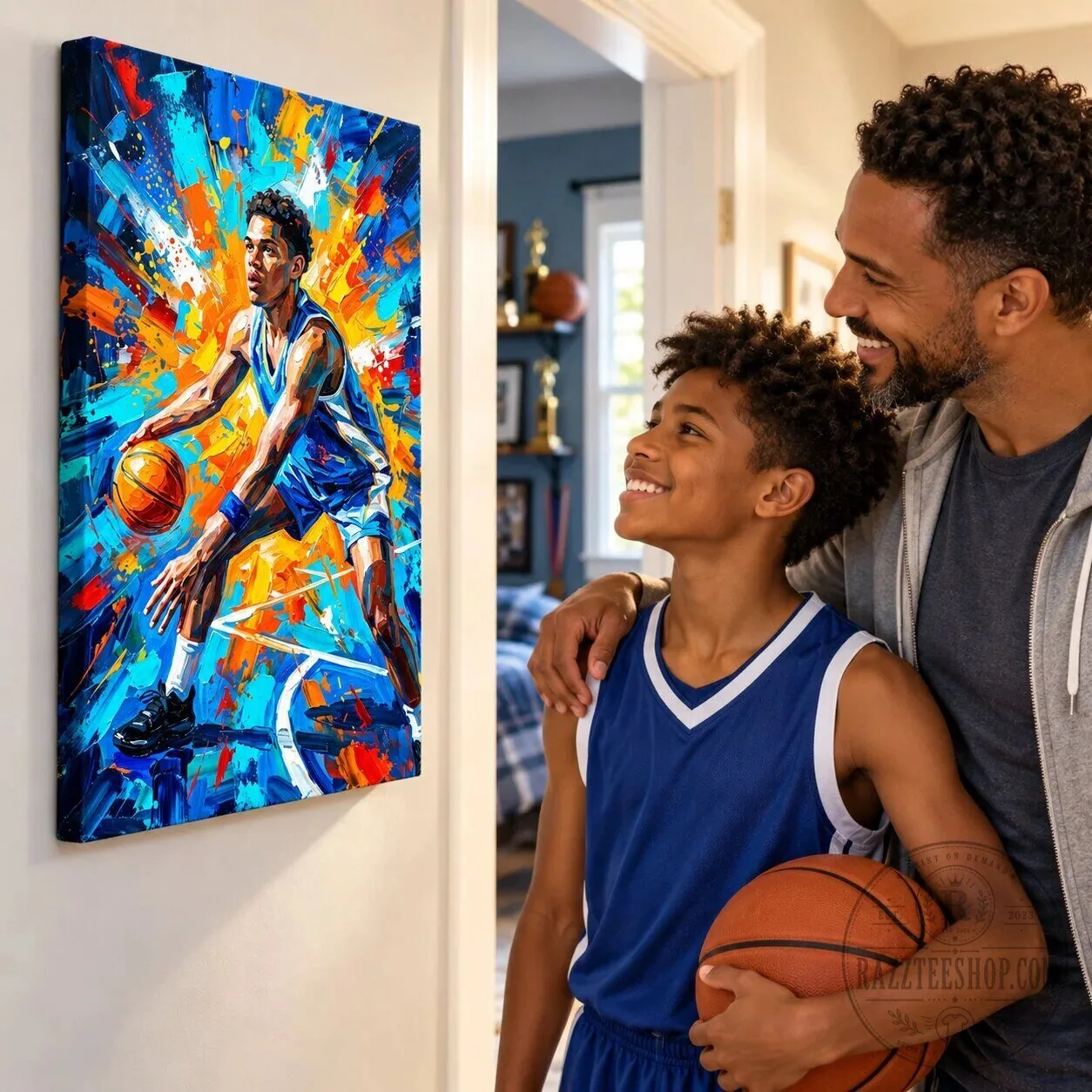 American Football Player Oil Painting Style Canvas Wall Art 10 American Football Player Oil Painting Style Canvas Wall Art