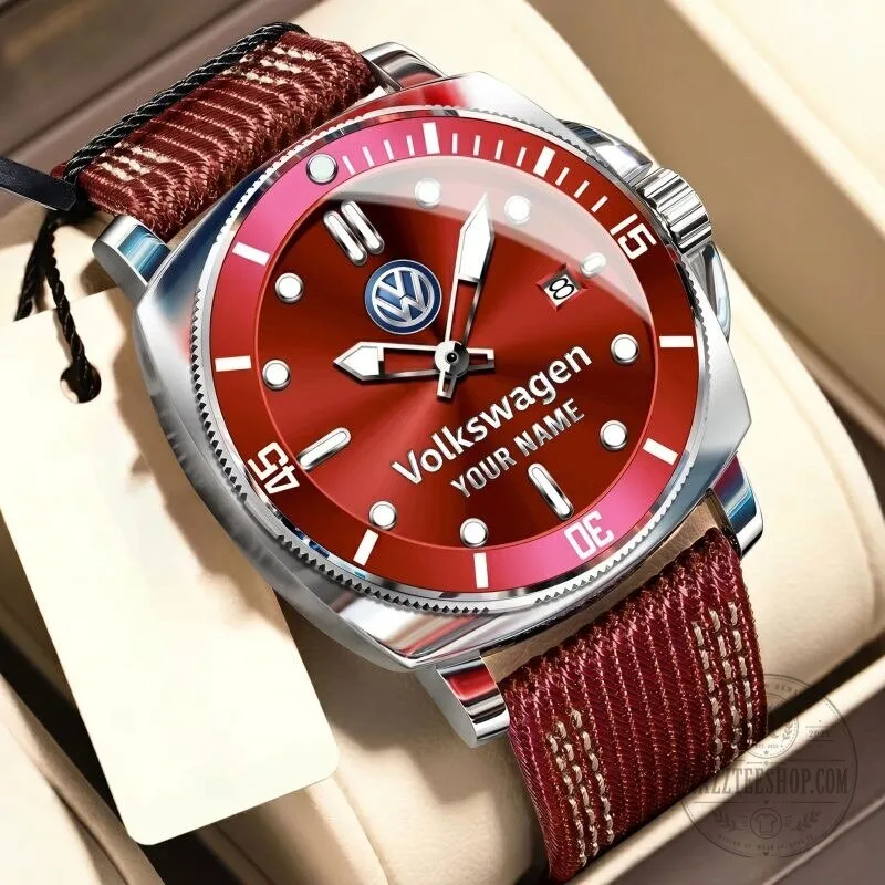 Volkswagen Personalized Luxury Fashion Men's Sport Watch with Blue Dial 22 Volkswagen Personalized Luxury Fashion Men