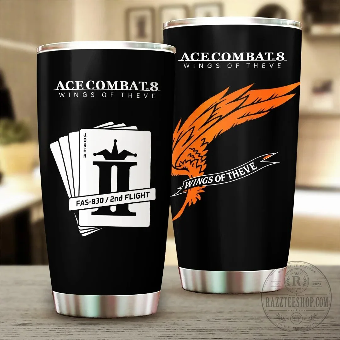 Ace Combat 8 Wings of Theve Video Game Stainless Steel Tumbler