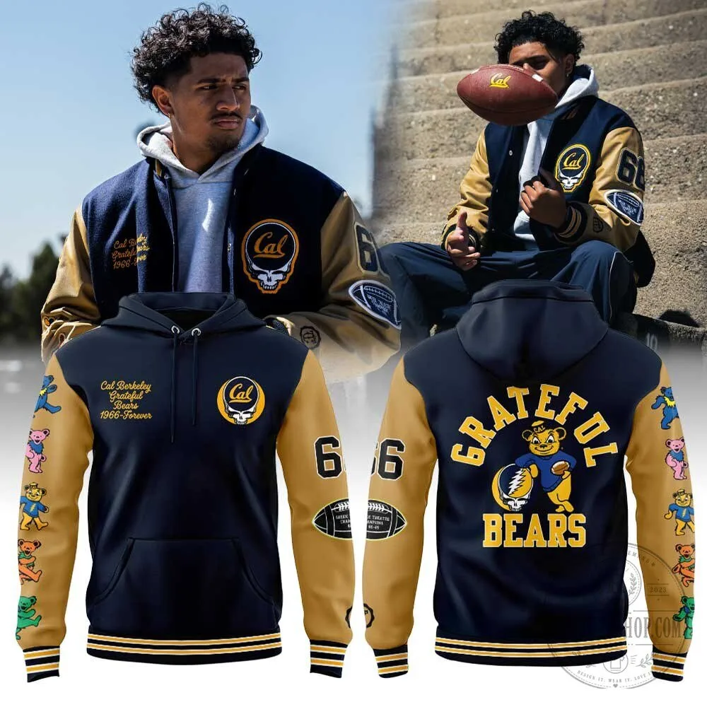 California Golden Bears Grateful Dead Steal Your Face Hoodie
