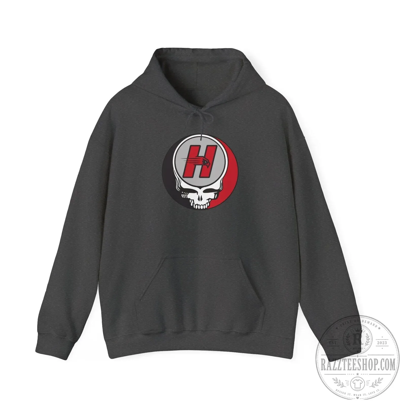 University of Hartford Grateful Dead Steal Your Face Skull Hoodie 23 University of Hartford Grateful Dead Steal Your Face Skull Hoodie