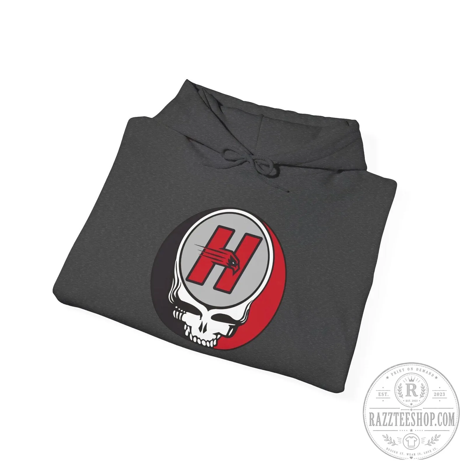 University of Hartford Grateful Dead Steal Your Face Skull Hoodie 30 University of Hartford Grateful Dead Steal Your Face Skull Hoodie